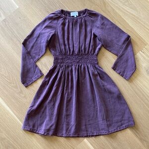 NWOT Bella Dahl Smocked Waist Raglan Sleeve Dress Size 8